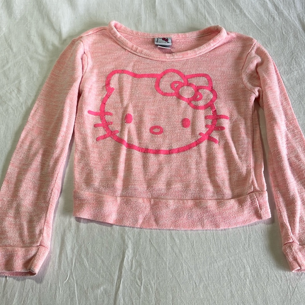 Hello Kitty crop sweater- medium